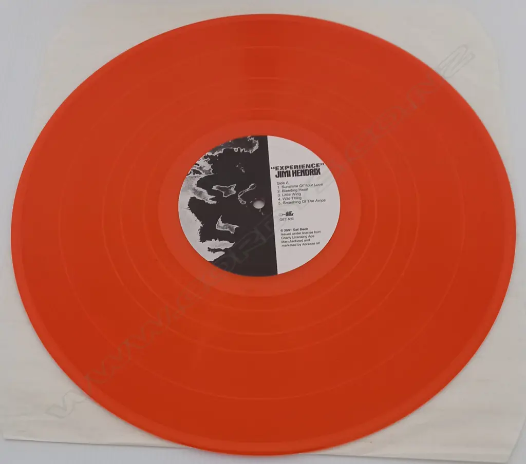 Jimi Hendrix, Experience, (Red Vinyl) Image 1++